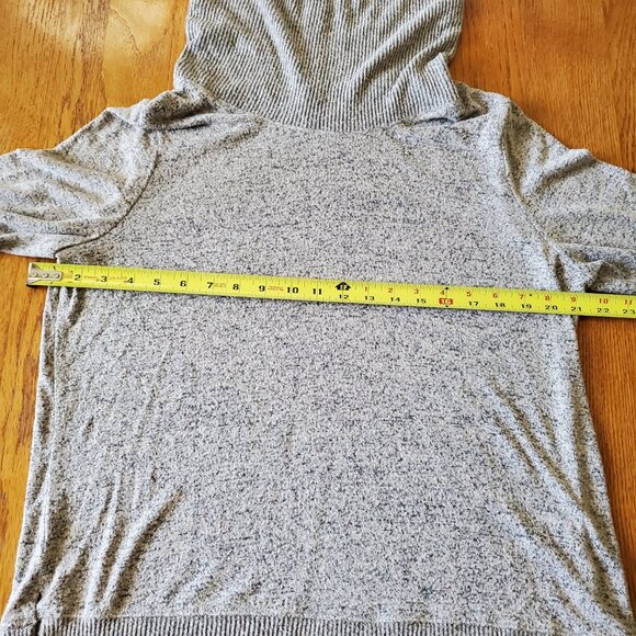 Nine West Cowl Neck Tunic Burnout Sweater Large - Picture 11 of 14